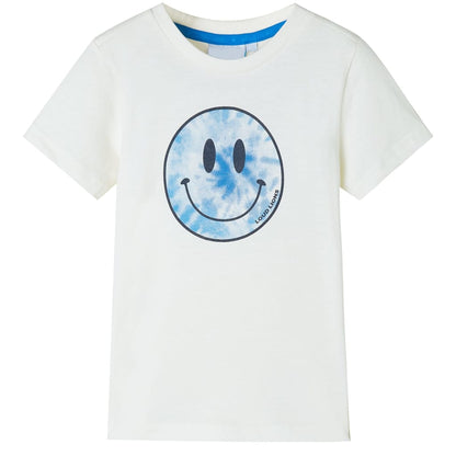 T-shirt infantil cor cru 92