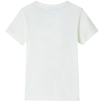 T-shirt infantil cor cru 104