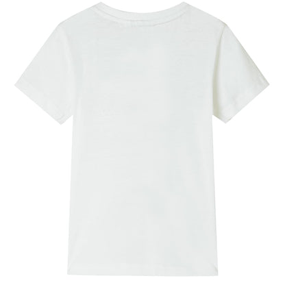 T-shirt infantil cor cru 116