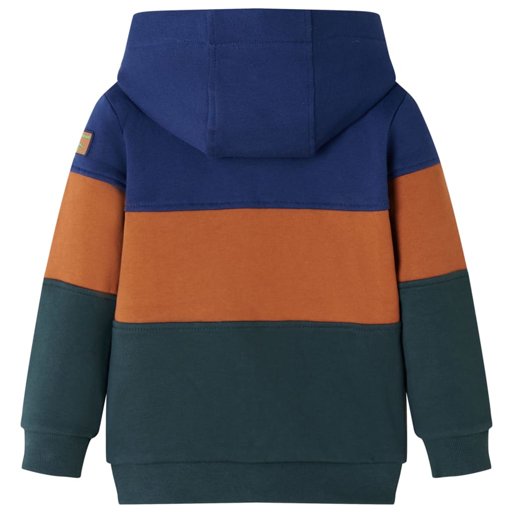 Sweatshirt para criança com capuz e fecho 104