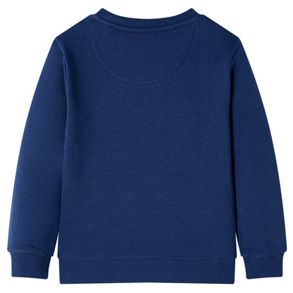 Sweatshirt para criança azul-marinho 92