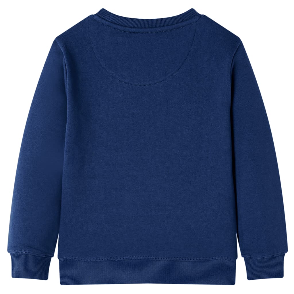 Sweatshirt para criança azul-marinho 104