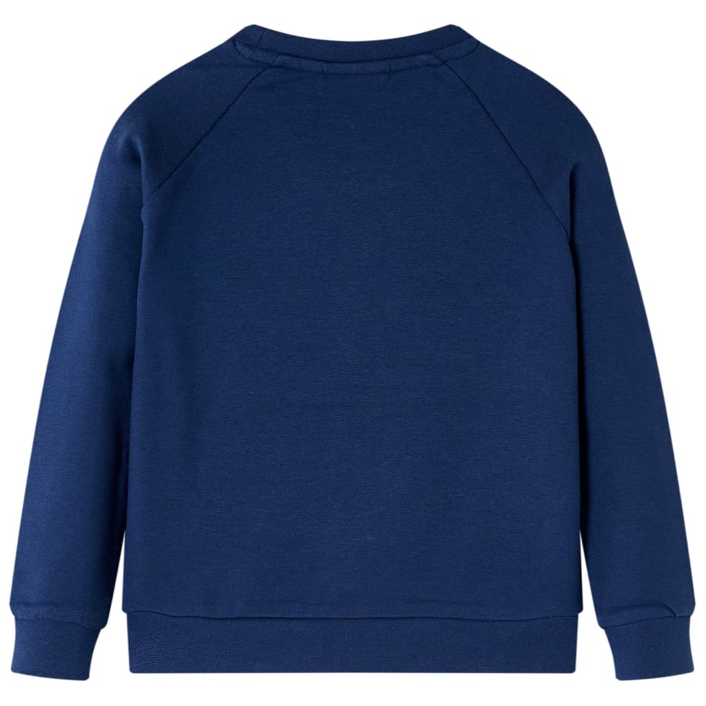 Sweatshirt para criança azul-marinho 92