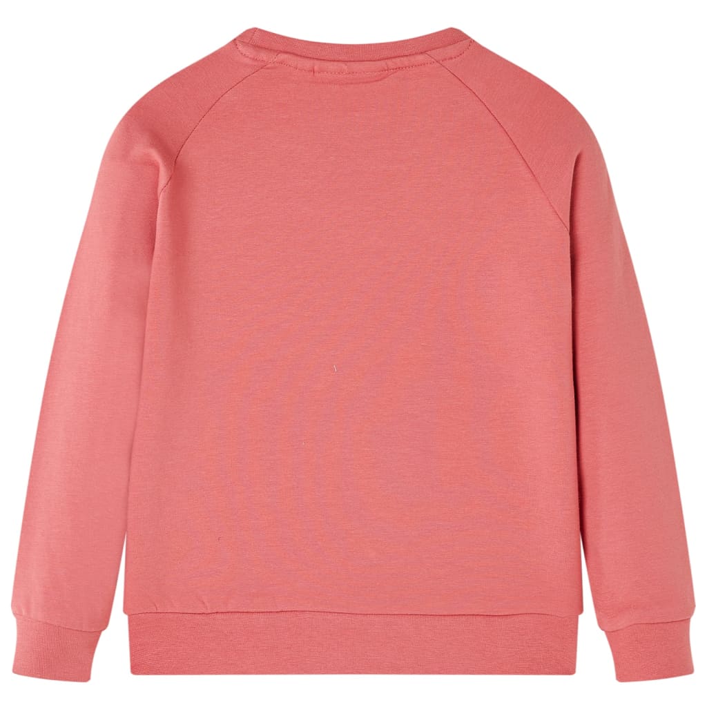 Sweatshirt para criança rosa-velho 92