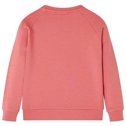 Sweatshirt para criança rosa-velho 116