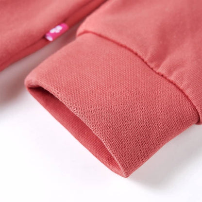 Sweatshirt para criança rosa-velho 116