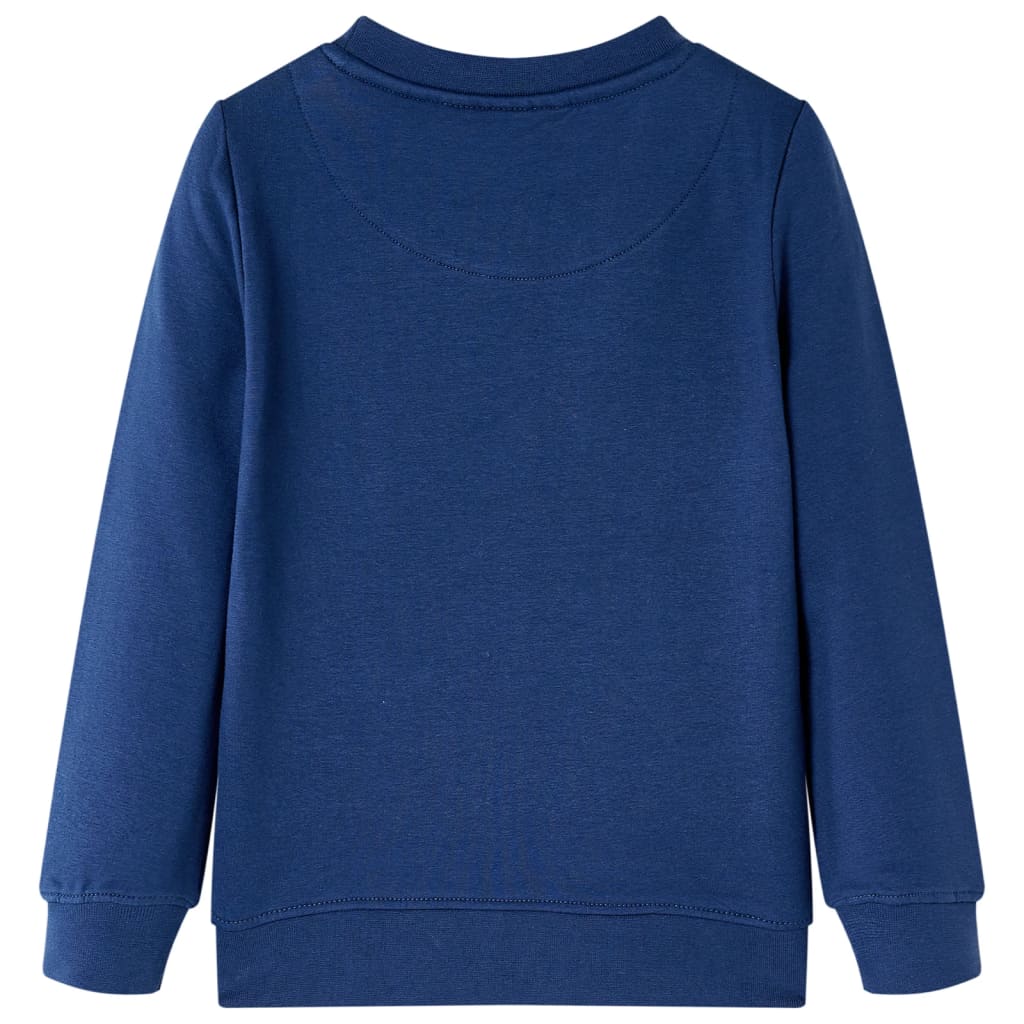 Sweatshirt para criança azul-marinho 116