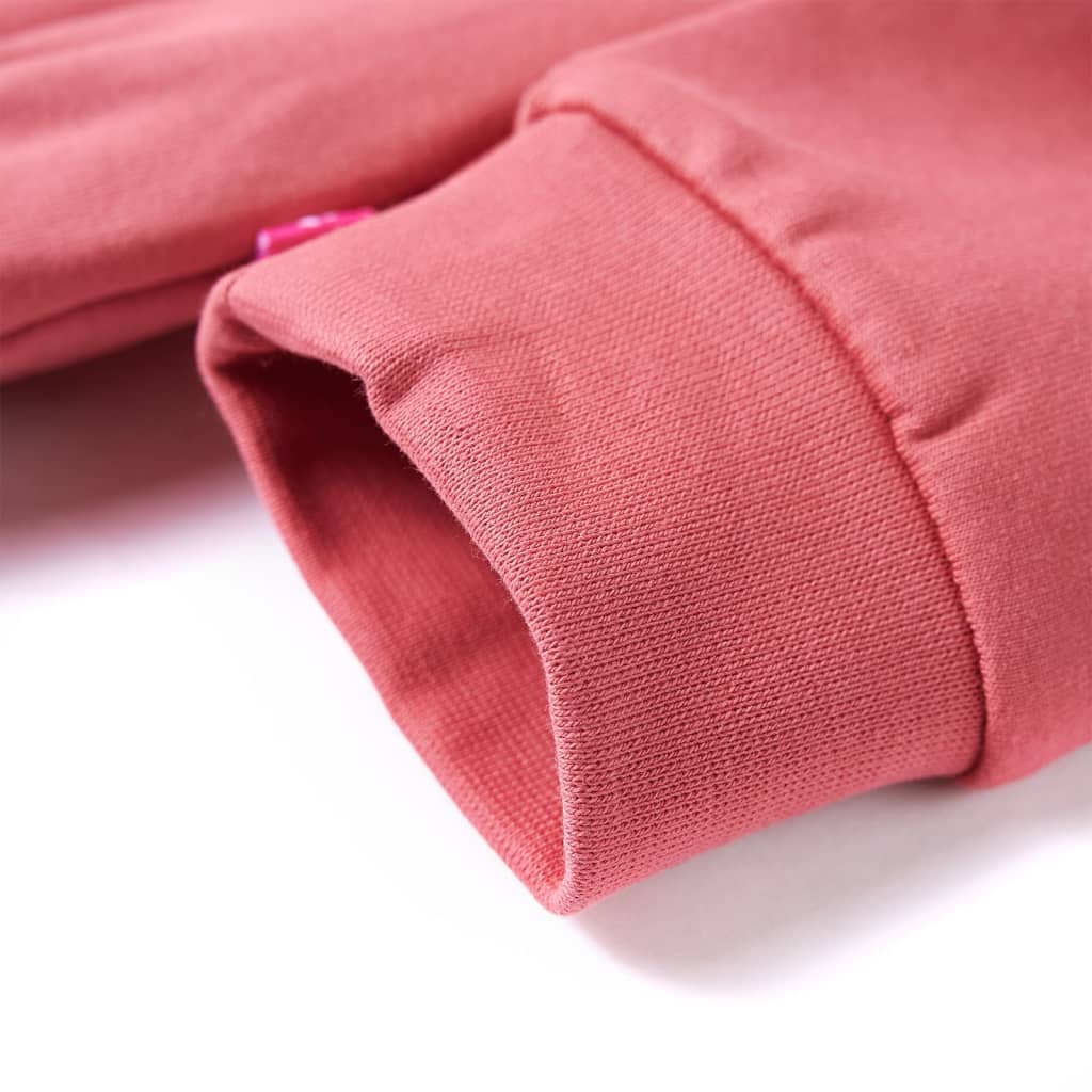 Sweatshirt para criança rosa-velho 116