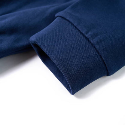 Sweatshirt para criança azul-marinho 140