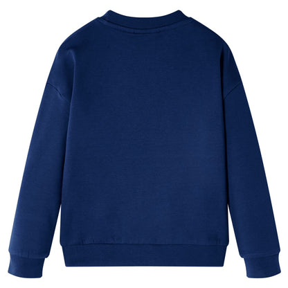 Sweatshirt para criança azul-marinho 92