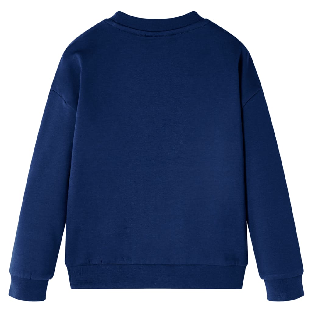 Sweatshirt para criança azul-marinho 104