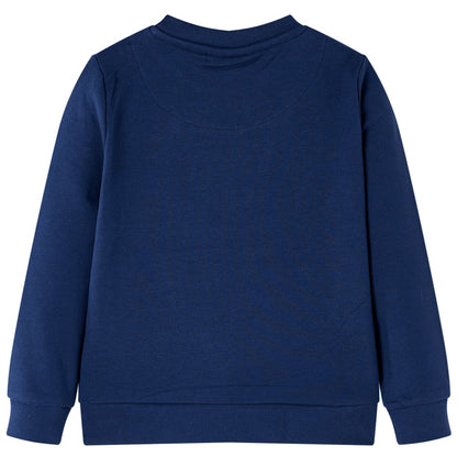 Sweatshirt para criança azul-marinho 116