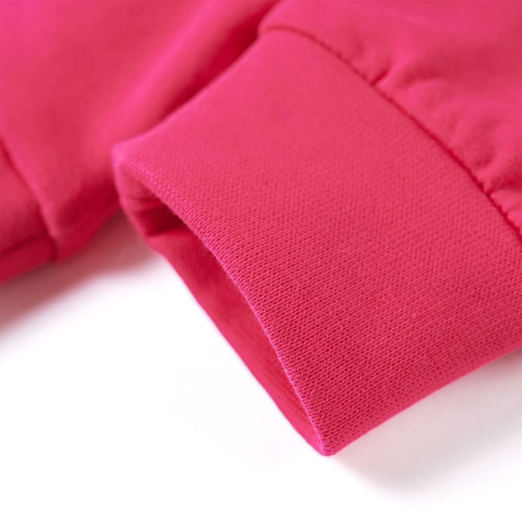 Sweatshirt para criança rosa-choque 104