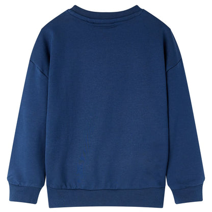 Sweatshirt para criança azul-marinho 92