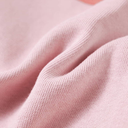 Sweatshirt para criança bloco de cor rosa 92