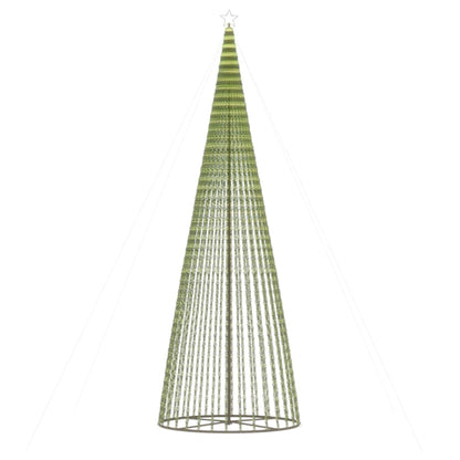 Iluminação p/ árvore de Natal cone 1544 LED 500cm branco quente