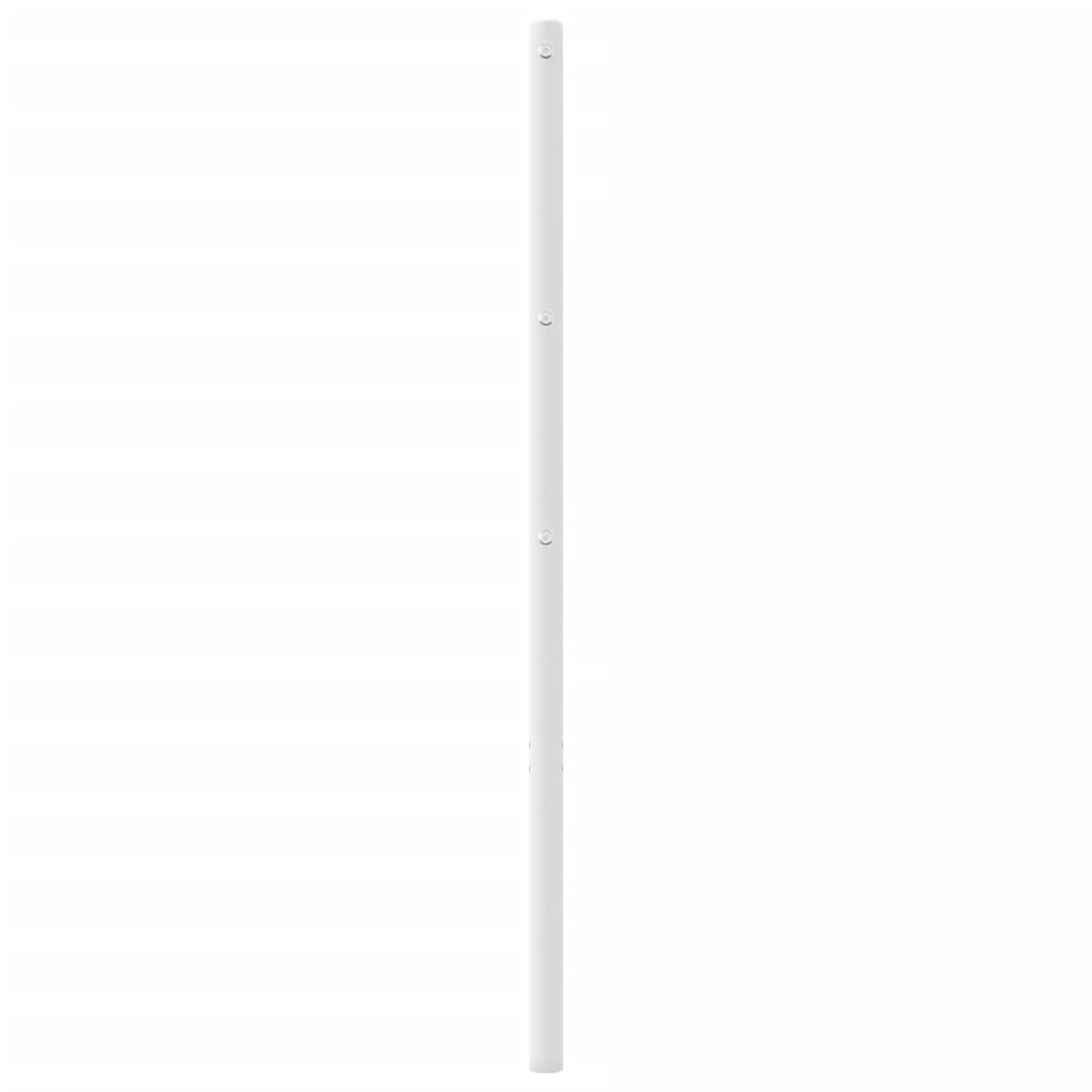 Cabeceira de cama 193 cm metal branco