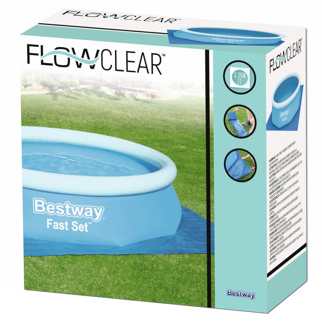 Bestway Pano para chão de piscinas Flowclear 335x335 cm