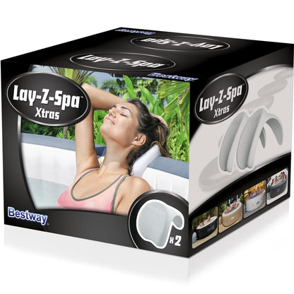 Bestway Almofadas Lay-Z-Spa 2 pcs