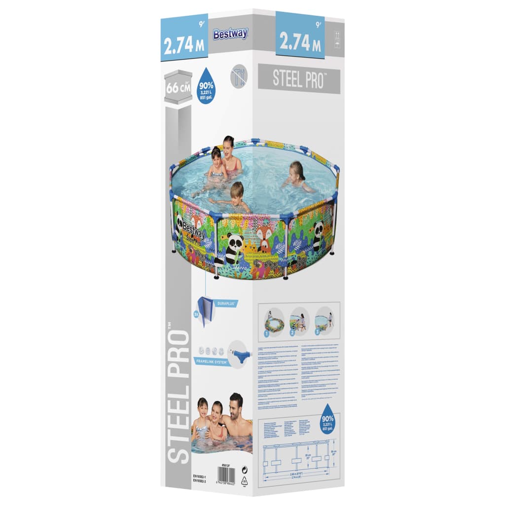 Bestway Piscina Steel Pro MAX 274x66 cm