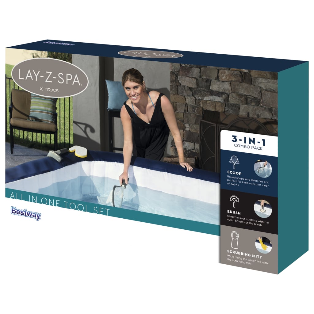 Bestway Conjunto de ferramentas tudo-em-um Lay-Z-Spa