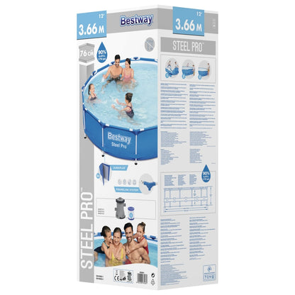 Bestway Piscina de estrutura Steel Pro 366x76 cm