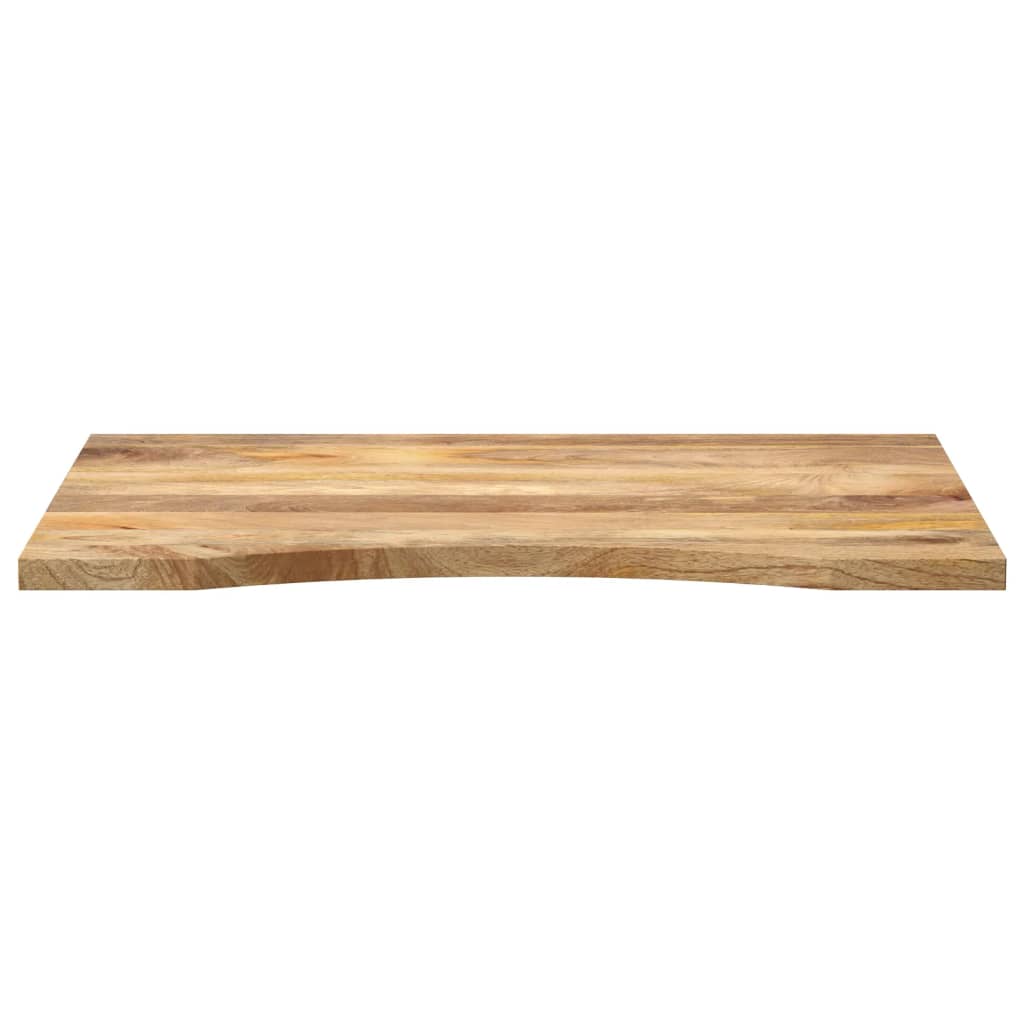 Tampo de mesa com curva 100x60x2,5cm mangueira áspera maciça