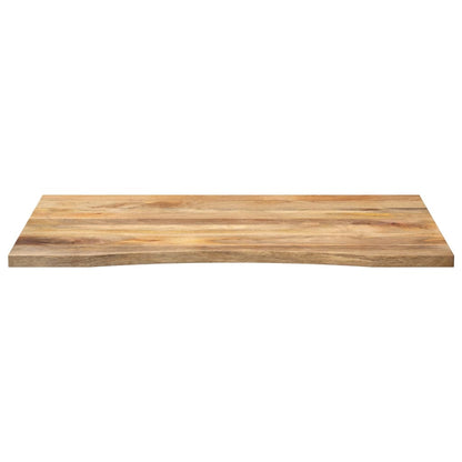 Tampo de mesa com curva 110x80x2,5 cm mangueira áspera maciça