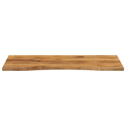 Tampo de mesa com curva 110x50x2,5 cm mangueira áspera maciça