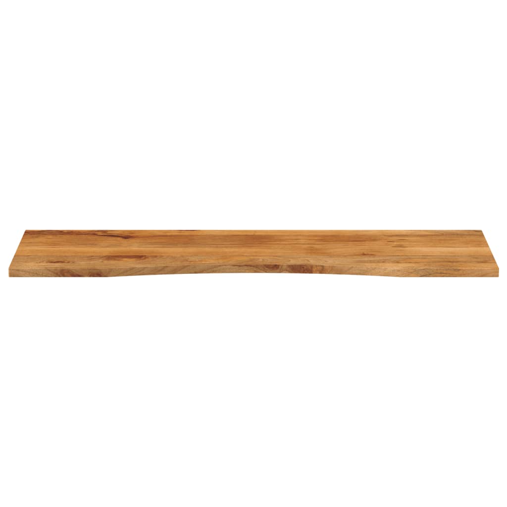 Tampo de mesa com curva 160x50x2,5 cm mangueira áspera maciça