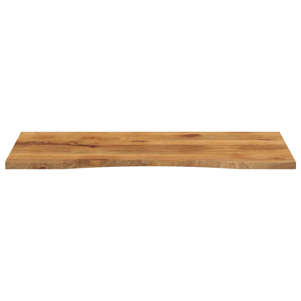 Tampo de mesa com curva 110x60x2,5 cm mangueira áspera maciça