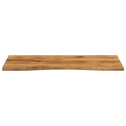 Tampo de mesa com curva 140x60x2,5 cm mangueira áspera maciça