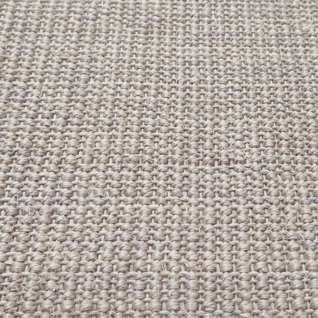 Tapete de sisal para poste arranhador 80x300 cm cor areia