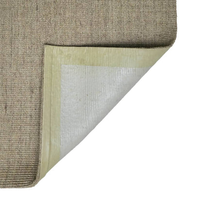 Tapete de sisal p/ poste arranhador 66x350 cm cinza-acastanhado