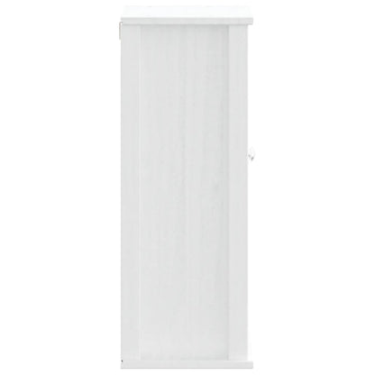 Móvel de parede p/ WC BERG 40x27x71,5 cm pinho maciço branco