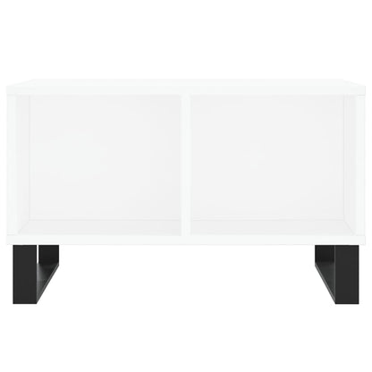 Mesa de centro 60x50x36,5 cm derivados de madeira branco