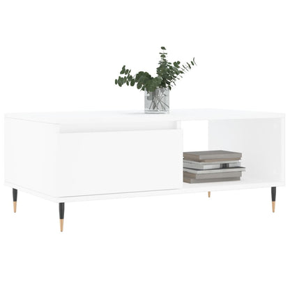 Mesa de centro 90x50x36,5 cm derivados de madeira branco