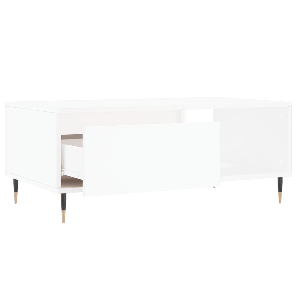 Mesa de centro 90x50x36,5 cm derivados de madeira branco