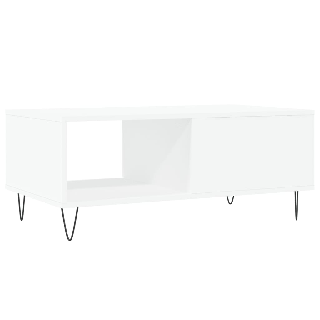 Mesa de centro 90x50x36,5 cm derivados de madeira branco