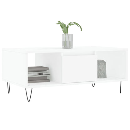 Mesa de centro 90x50x36,5 cm derivados de madeira branco