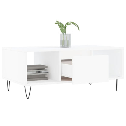 Mesa de centro 90x50x36,5 cm derivados de madeira branco