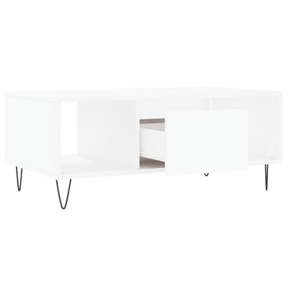 Mesa de centro 90x50x36,5 cm derivados de madeira branco