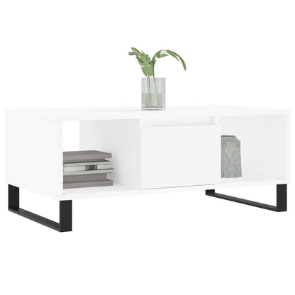 Mesa de centro 90x50x36,5 cm derivados de madeira branco