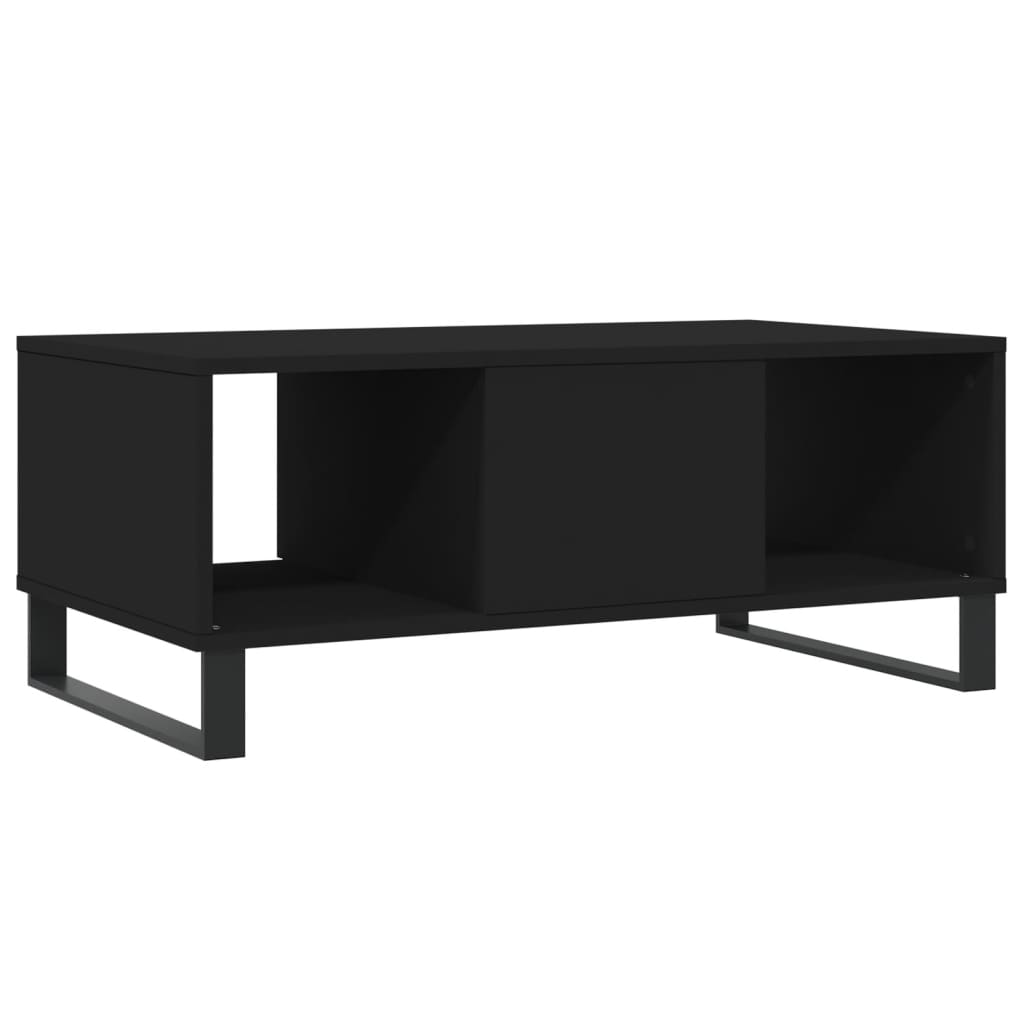 Mesa de centro 90x50x36,5 cm derivados de madeira preto