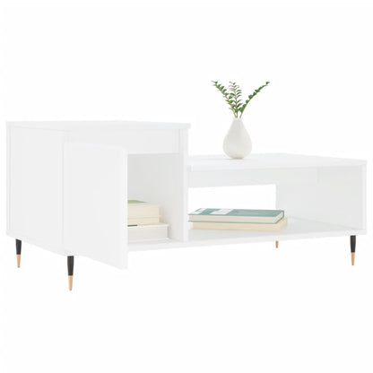 Mesa de centro 100x50x45 cm derivados de madeira branco