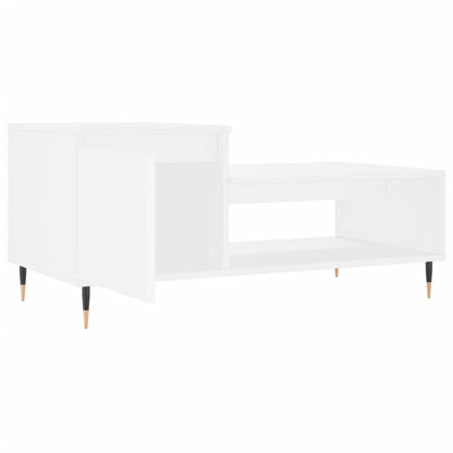 Mesa de centro 100x50x45 cm derivados de madeira branco