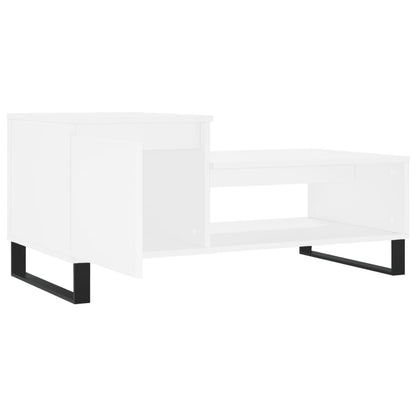 Mesa de centro 100x50x45 cm derivados de madeira branco