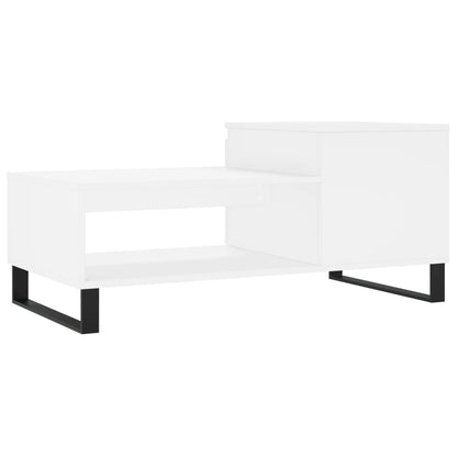 Mesa de centro 100x50x45 cm derivados de madeira branco