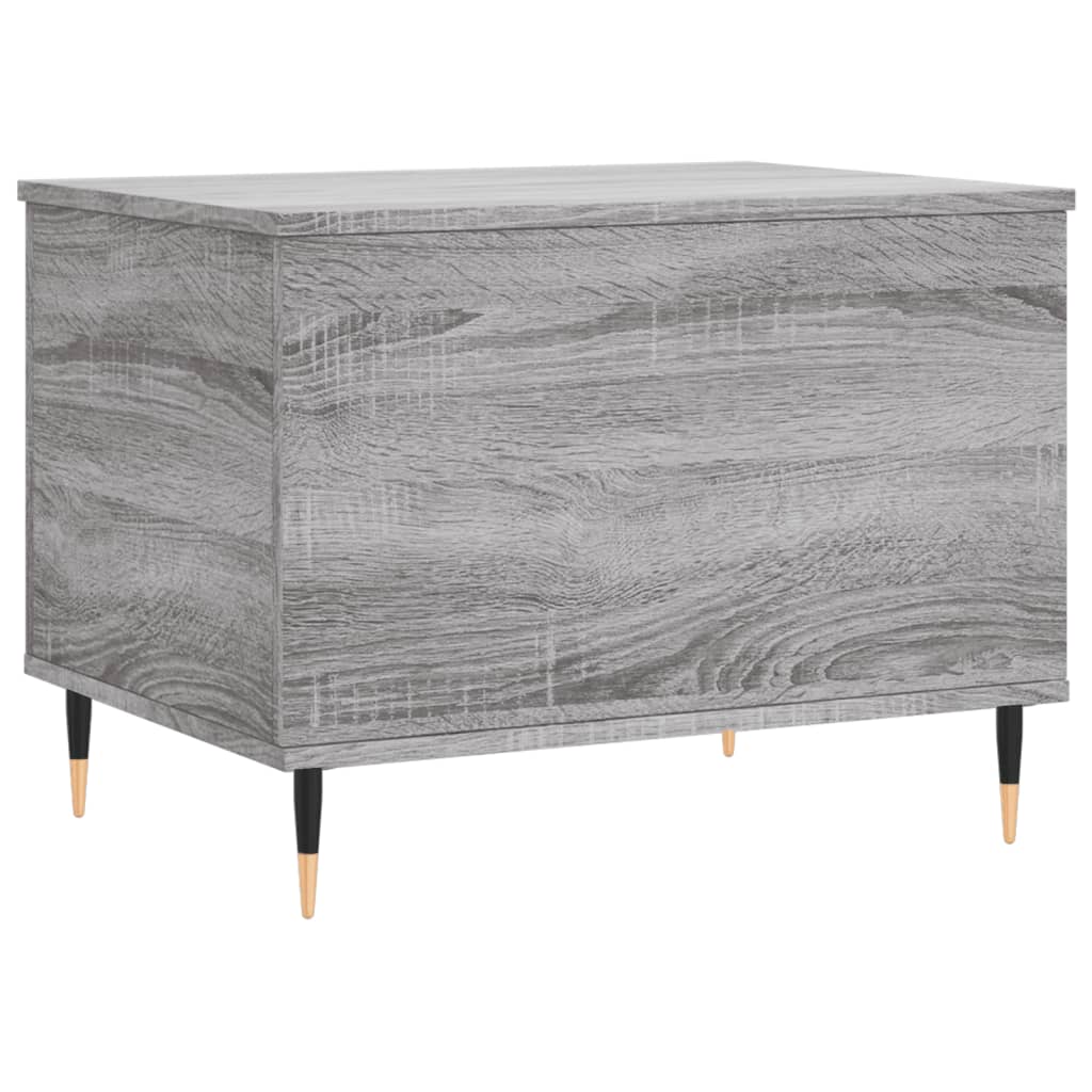 Mesa de centro 60x44,5x45 cm derivados de madeira cinza sonoma