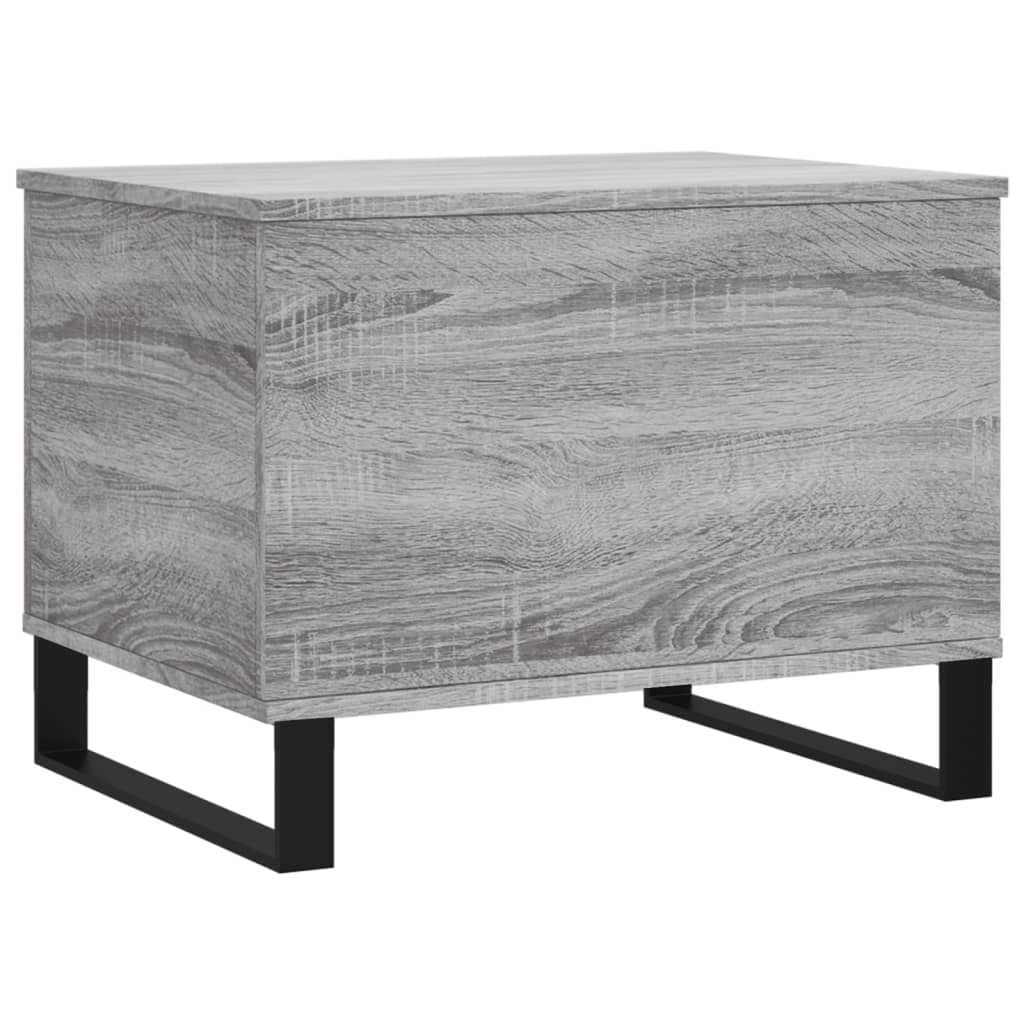 Mesa de centro 60x44,5x45 cm derivados de madeira cinza sonoma